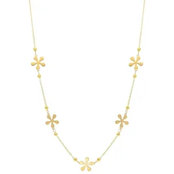 Halsband Flowers 18K Guld