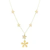 Halsband Flowers 18K Guld