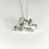 Halsband Golden Angel Sterlingsilver