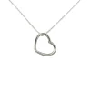 Halsband Heart Silver