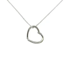 Halsband Heart Silver