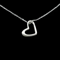 Halsband Heart Silver