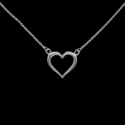 Halsband Heart Silver