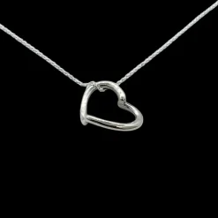 Halsband Heart Silver