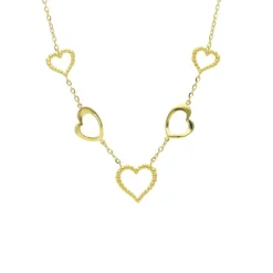 Halsband Hearts 18K Guld