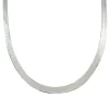 Halsband Herringbone Silver - 4,2 mm