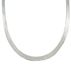Halsband Herringbone Silver - 4,2 mm