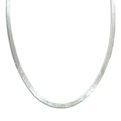 Halsband Herringbone Silver - 3 mm