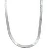 Halsband Herringbone Silver - 4,2 mm