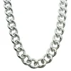 Halsband Ihålig Pansar Silver - 12,5 mm