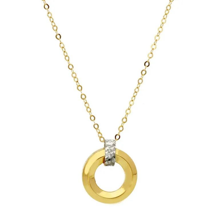 Halsband 18K Bicolore Guld