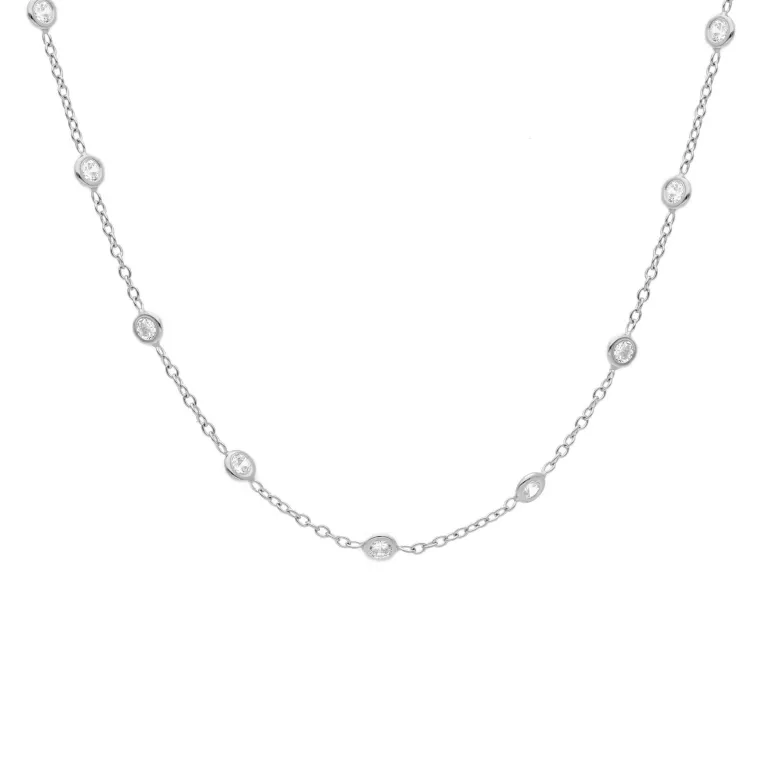 Halsband 18K Vitguld