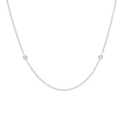 Halsband 18K Vitguld