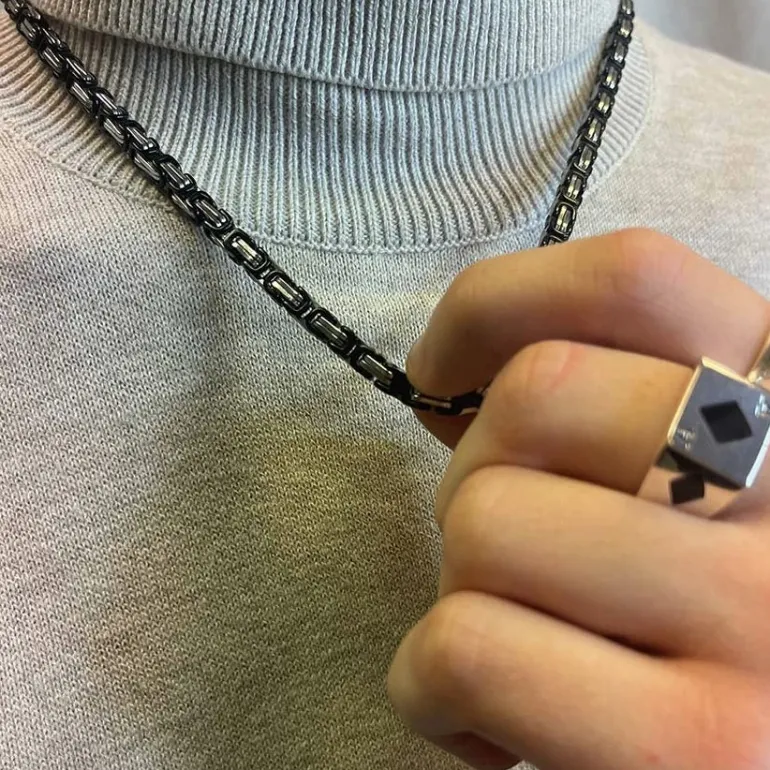 Halsband Kejsar Stål - 5 mm