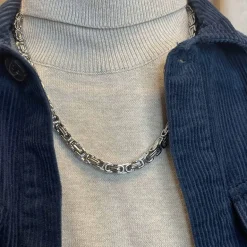 Halsband Kejsar Stål - 7,5 mm