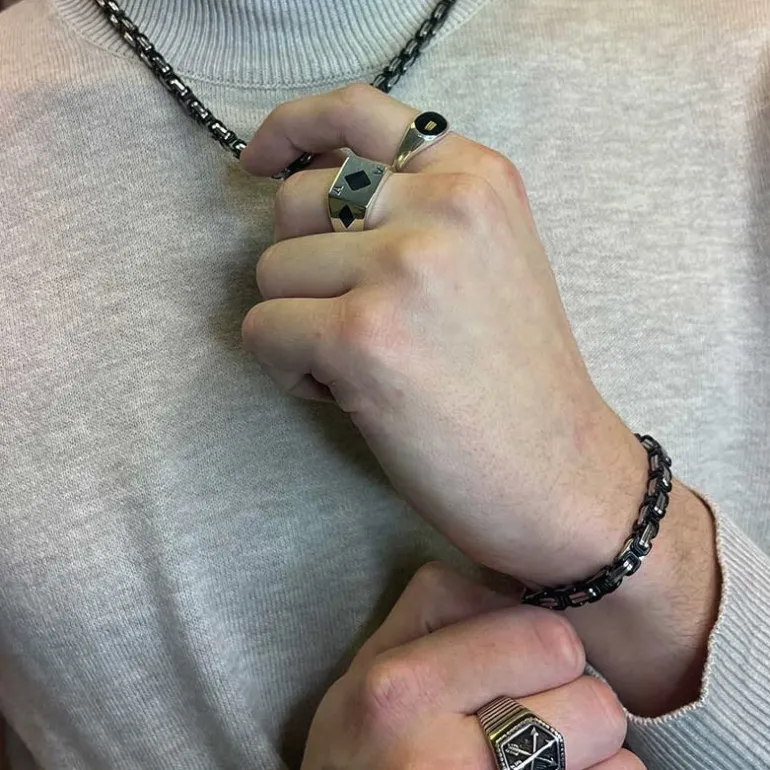 Halsband Kejsar Stål - 5 mm