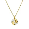 Halsband Knot Bicolore 18K Guld