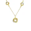 Halsband Knot Bicolore 18K Guld