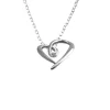 Halsband Lovely Heart Silver