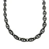 Halsband Marinalänk Oxiderat Stål - 8 mm