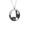 Halsband Oval Discus Stål