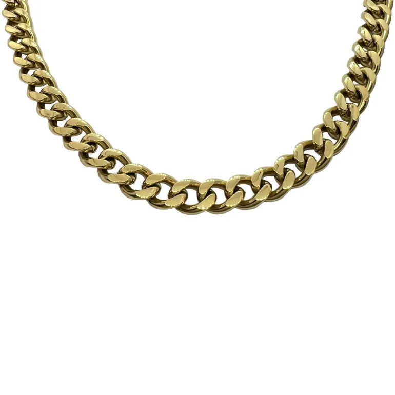 Halsband Pansar Förgyllt Stål - 6,5 mm