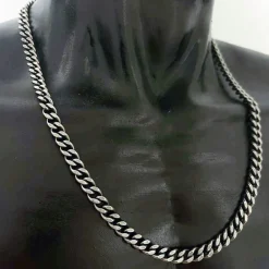 Halsband Pansar Oxiderat Stål - 6,5 mm