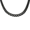 Halsband Pansar Svart Stål - 6,5 mm