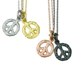 Halsband Peace Silver