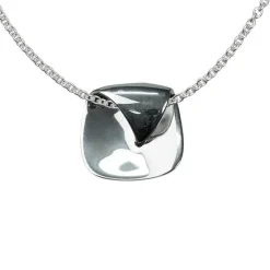 Halsband Plate Silver
