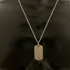 Halsband Plate Stål
