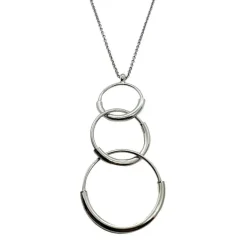 Halsband Rhodinerat Silver