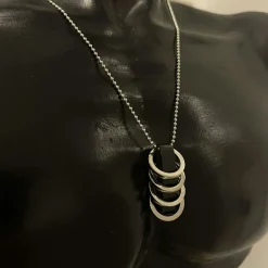 Halsband Rings Stål