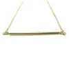 Halsband Rod Förgyllt Sterlingsilver