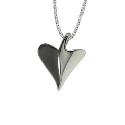 Halsband Shiny Heart Silver