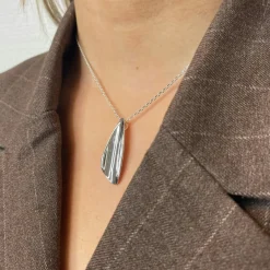 Halsband Siena Plain Silver