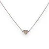 Halsband Small Heart Roséförgyllt Silver