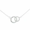 Halsband Small Love Rings Silver
