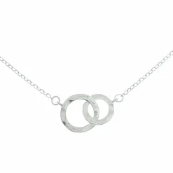 Halsband Small Love Rings Silver