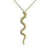 Halsband Snake Förgyllt Silver
