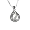 Halsband Sparkling Alexa Rhodinerat Silver