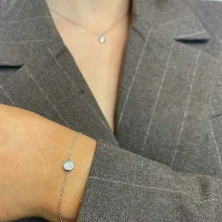 Halsband Sparkling Silver