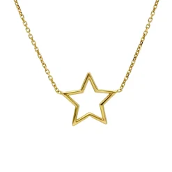 Halsband Star 18K Guld