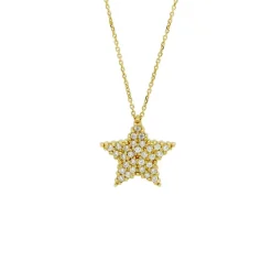 Halsband Star 18K Guld