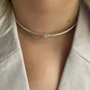 Halsring Knot Silver