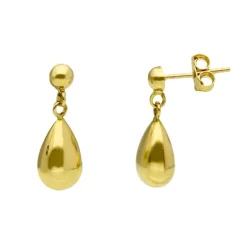 Hängande Örhängen Drops 18K Guld