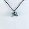 Hänge Hat Oxiderat Silver