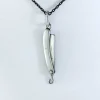 Hänge Old School Razor Oxiderat Silver