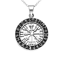 Hänge Viking Amulet Oxiderat Silver