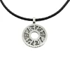 Hänge Viking Runes Oxiderat Silver